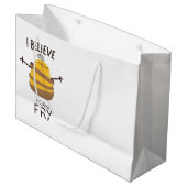 Grand Sac Cadeau Croire  (Devant Angle)