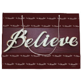 Grand Sac Cadeau Croire (Dos)