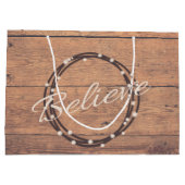 Grand Sac Cadeau Croire (Dos)