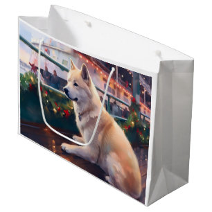 Grand Sac Cadeau Croisière de Noël à Akita : Délice de vacances for