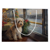 Grand Sac Cadeau Croisière de Noël Biewsome Terrier : Pawsome Holid (Dos)