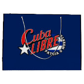 Grand Sac Cadeau Cuba Libre Motto (Dos)
