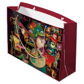 Grand Sac Cadeau Cuisine de sorcières de Halloween (Dos Angle)