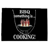 Grand Sac Cadeau Cuisinier Barbeque Cuisine Drôle Bbq (Dos)