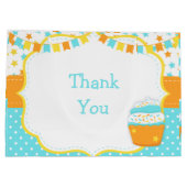 Grand Sac Cadeau Cupcake and Sprinkings Birthday Party (Dos)