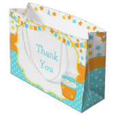 Grand Sac Cadeau Cupcake and Sprinkings Birthday Party (Dos Angle)