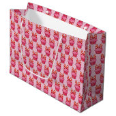 Grand Sac Cadeau Cupcake Large Gift Bag (Devant Angle)