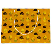 Grand Sac Cadeau cupcakes à la banane (Devant)