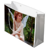 Grand Sac Cadeau Cupid, Bouguereau (Devant Angle)