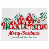 Grand Sac Cadeau Customized Real Estate Company Christmas Party (Devant)