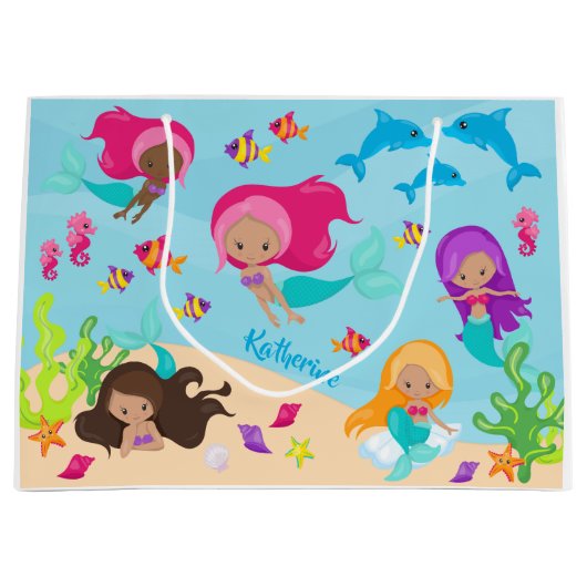 Grand Sac Cadeau Cute (Devant)