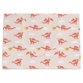 Grand Sac Cadeau Cute Dragon (Devant)