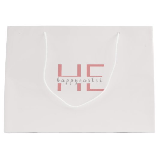 Grand Sac Cadeau Cute Easter Gift Bag (Devant)