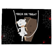 Grand Sac Cadeau Cute Girl Mummy Coffin Halloween (Dos)