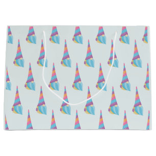 Grand Sac Cadeau Cute Gnome Unicorn Magique Coloré