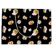 Grand Sac Cadeau Cute Kid Halloween (Dos)