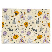 Grand Sac Cadeau Cute Motif Halloween (Dos)