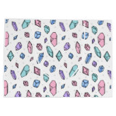 Grand Sac Cadeau Cute tendance Pastel Gemstones Gems Crystal Motif (Dos)
