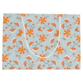 Grand Sac Cadeau Cute Vintage  Papillon Motif (Dos)