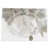 Grand Sac Cadeau Cute white orchids (Dos)