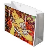 Grand Sac Cadeau Cycles Perfecta, Mucha (Dos Angle)