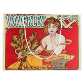 Grand Sac Cadeau Cycles Waverley, Mucha (Dos)