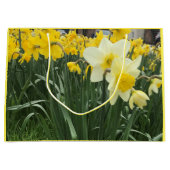 Grand Sac Cadeau Daffodique de printemps grand (Devant)