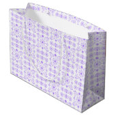 Grand Sac Cadeau Dainty Purple Pastel (Dos Angle)
