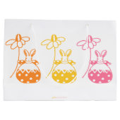 Grand Sac Cadeau Daisy Bunny (Dos)