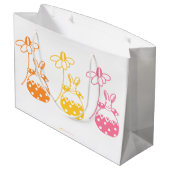 Grand Sac Cadeau Daisy Bunny (Dos Angle)