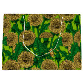 Grand Sac Cadeau Dandelions (Devant)