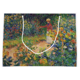 Grand Sac Cadeau Dans le jardin, Monet