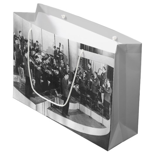 Grand Sac Cadeau Dans l'humeur (Devant Angle)