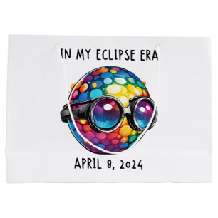 Grand Sac Cadeau Dans mon ère d'éclipse solaire 2024