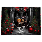 Grand Sac Cadeau Danser pour noël. (Dos)