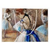 Grand Sac Cadeau Danseur de ruban bleu, Edgar Degas (Dos)