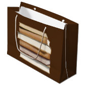 Grand Sac Cadeau Dark Academia (Devant Angle)