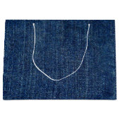 Grand Sac Cadeau Dark Denim (Devant)