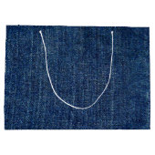 Grand Sac Cadeau Dark Denim (Dos)