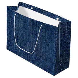 Grand Sac Cadeau Dark Denim