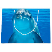 Grand Sac Cadeau Dauphin (Devant)