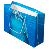 Grand Sac Cadeau Dauphin (Devant Angle)