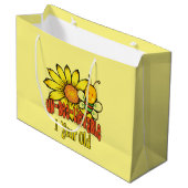 Grand Sac Cadeau De 1 an incroyable - ęr anniversaire (Devant Angle)