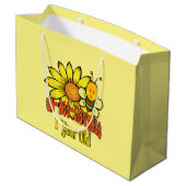 Grand Sac Cadeau De 1 an incroyable - ęr anniversaire (Dos Angle)