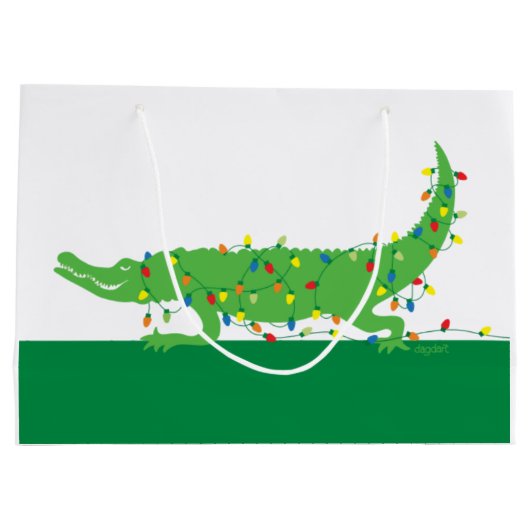 Grand sac cadeau de Tangle Lights (Dos)