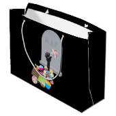 Grand Sac Cadeau Décès par Candy Halloween Design (Dos Angle)