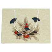 Grand Sac Cadeau Déco océan asiatique (Devant)