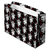 Grand Sac Cadeau Décoratif gothique (Dos Angle)