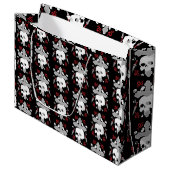 Grand Sac Cadeau Décoratif gothique (Devant Angle)