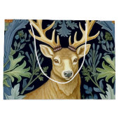 Grand Sac Cadeau Deer Art nouveau (Dos)